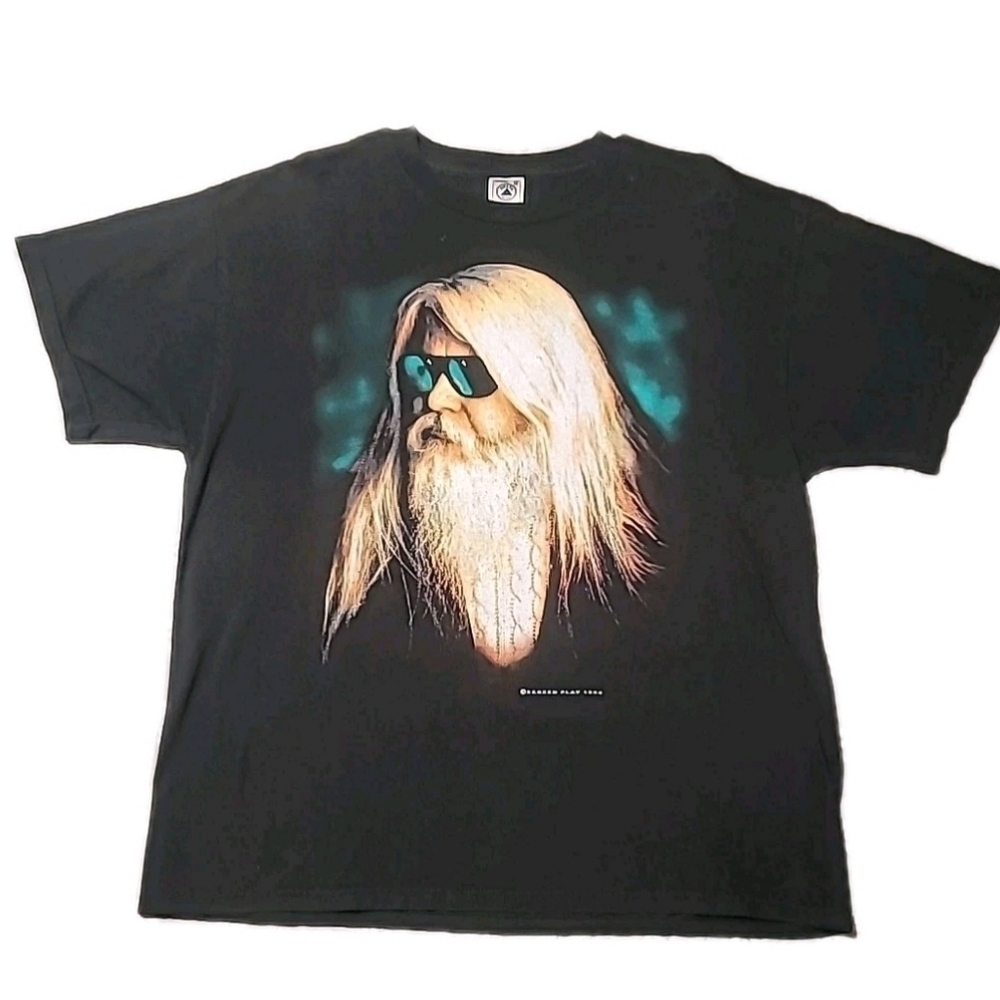 Vintage 90s Leon Russell Guitar Blues T-Shirt
